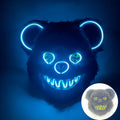 Masque Lapin Sanglant LED – Peluche Horreur