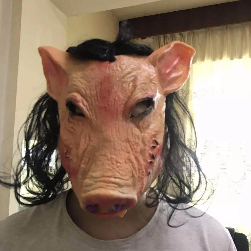 Masque Tête de Cochon – Latex Horreur