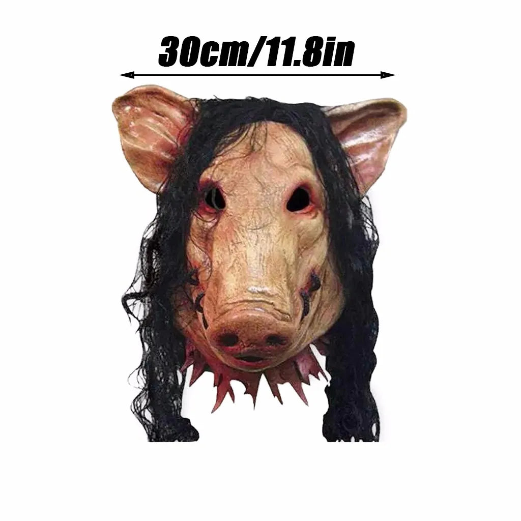 Masque Tête de Cochon – Latex Horreur